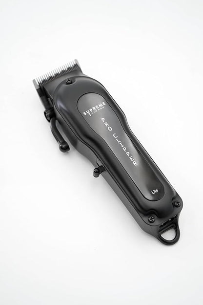Supreme Trimmer Pro Clipper Lite | 210 Min Run Time Professional Hair Cutting Tool Set + Hair Comb, Scissors & Fade Blade | STC5000