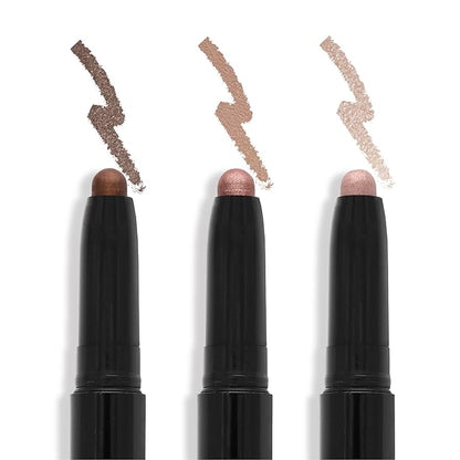 billion dollar brows bdb Shimmer Eyeshadow Stick - Multi-Use Eye Makeup in Shimmer, Sparkly Eye Glitter, Warm