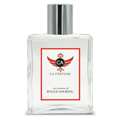 CA Perfume Impression of Rouge Smoking for Women and Men Eau De Parfum Amber Scent Long Lasting Unisex Fragrance Signature Scent for Day and Night Wear 3.4 Fl Oz 100ml