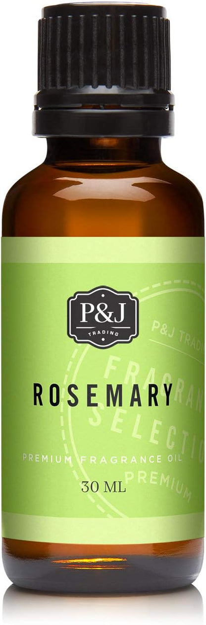 P&J Trading - Rosemary Scented Oil 30ml - Fragrance Oil for Candle Making, Soap Making, Diffuser Oil