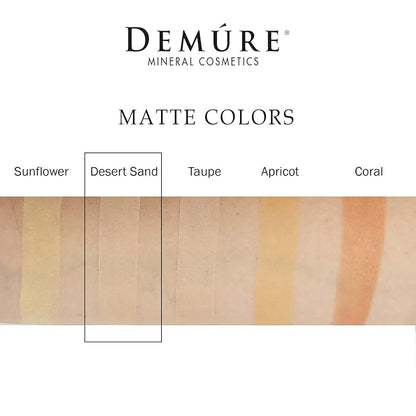 Demure Mineral Make Up (Desert Sand) Eye Shadow, Matte Eyeshadow, Loose Powder, Eye Makeup, Professional Makeup