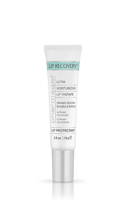 Pharmagel Lip Recovery Protectant, Hydrating Lip Treatment for Lip Lines and Wrinkles | Lip Moisturizer | Lip Balm & Repair - 0.5 oz.