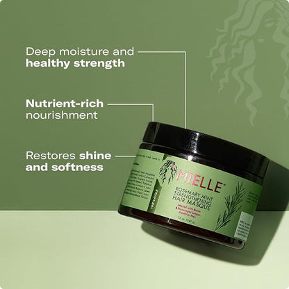 Mielle Organics Rosemary Mint Scalp & Hair Oil and Hair Masque