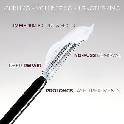 Blinc Curling TUBING Lash Primer | Dual-Action Formula for Long-Lasting Curl & Lash Lift Extension | Nourishing & Strengthening with Castor Oil & Shea Butter | Vegan & Clean Beauty 7ML