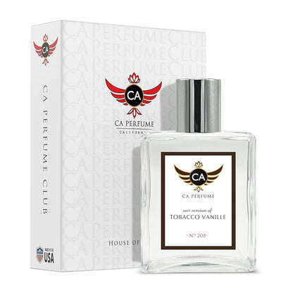 CA Perfume Impression of Tobacco Vanille For Men Women Fragrance Dupes Eau de Parfum Spray Bottle 3.4 Fl Oz/100ml-X1