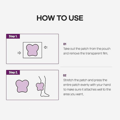 Calf Patch (1box 8ea) | Aromatherapy Patch Specialized For Calf Swelling | Relieving Effect for Tired Leg, Gentle Leg Care at Home | Korean Bodycare