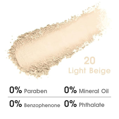 UCANBE Light Beige Single Eyeshadow Palette, Neutral Nude Matte Mini Eye Shadow Primer Base Powder, Highly Pigmented Professional Long-Lasting Waterproof Makeup Pallet