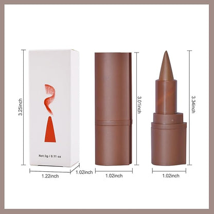 Erinde 2-in-1 Lip Liner and Lipstick Lip Combo Set, Matte Nude Dark Brown Purple Lip Liner Creamy Lip Pencil Crayon, High Pigmented Long lasting Lipstick Makeup, 05# Grapes