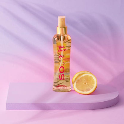 So…? Bali Breeze Body Mist - Perfume for Women with Tropical Aroma - Body Spray for Women with Coconut, Almond and Vanilla Notes - 6.9 oz
