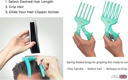 – The Easy Way to Cut Your Own Hair at Home | DIY Haircut Tool for Men | Use with Your Hair Clippers for Clean, Even Trims Every Time