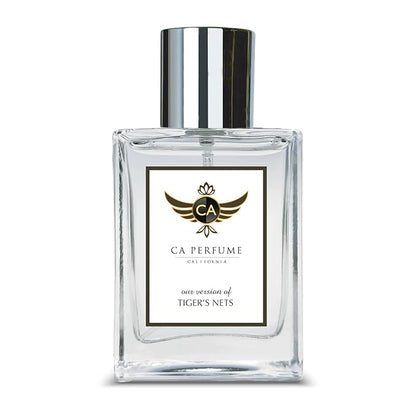CA Perfume Impression of Tiger's Nets for Women and Men Long Lasting Unisex Fragrance Eau De Parfum 1.7 Fl Oz 50ml