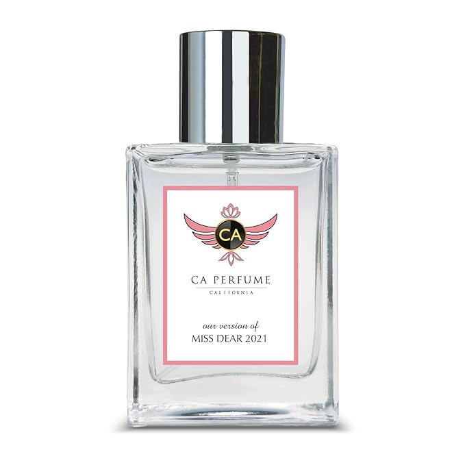 CA Perfume Impression of Miss Dear 2021 for Women Amber Floral Fragrance Long Lasting Perfumes for Women Eau De Parfum 1.7 Fl Oz 50ml