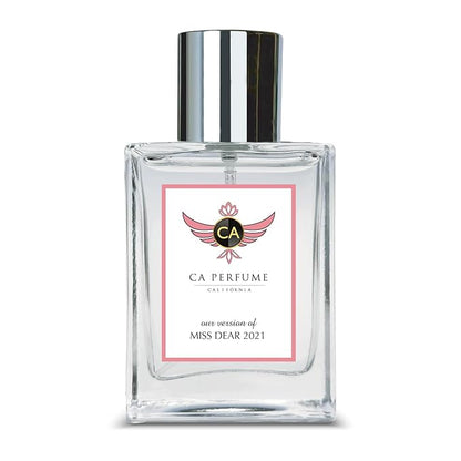 CA Perfume Impression of Miss Dear 2021 for Women Amber Floral Fragrance Long Lasting Perfumes for Women Eau De Parfum 1.7 Fl Oz 50ml