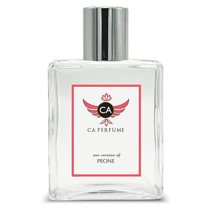 CA Perfume Impression of Peone for Women Eau De Parfum Floral Scent Long Lasting Perfumes for Women Signature Scent for Day and Night Wear 3.4 Fl Oz 100ml