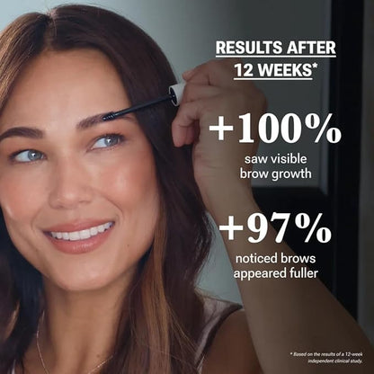 NULASTIN Shape Altering Eyebrow Serum - Brow Serum to Shape & Define - Improves the Appearance of Sparse Eyebrows for a Fuller Look - Enriched with Hair-Strengthening Ingredients (0.1 Fl Oz)