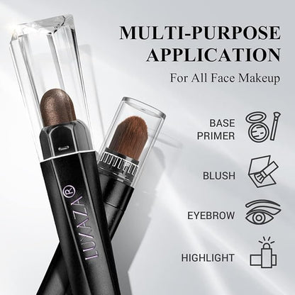 6PCS Eyeshadow Stick Makeup Sets, Brown and Grey Eyeshadow Pen,Metallic And Matte Shimmer Eye Shadow Pencil Crayon, B08-Brown Sugar