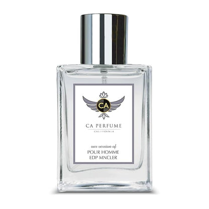 CA Perfume Impression of Pour Homme Edp Mncler for Men Woody Aromatic Fragrance Long Lasting Mens Cologne Eau De Parfum 1.7 Fl Oz 50ml
