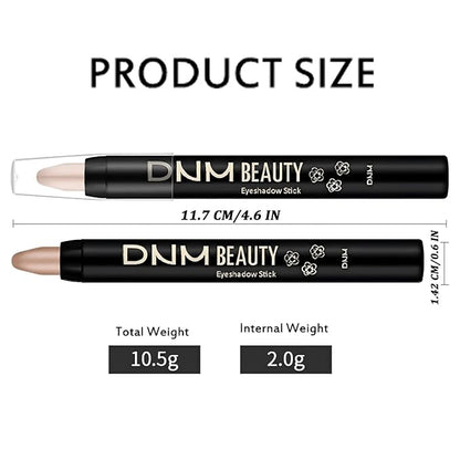 Colorful Shimmery Eye Shadow Stick Glittering Eye Shadow Sticks Set with Retractable and Waterproof Eyeshadow Pencil for Long-Lasting Makeup Eyeshadow (16 Pcs)