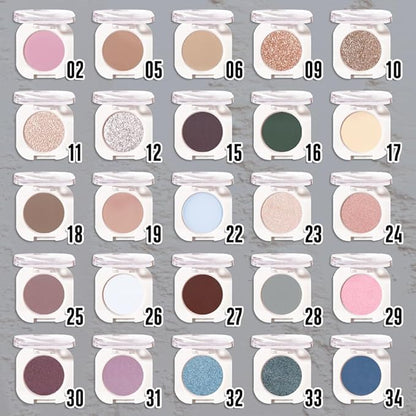 Light Teal Green Single Shimmer Eyeshadow Makeup, Neutral Powde Eye Shadow for Women, Teal Green Glitter Singles Eyeshadow Palette Pigmented Waterproof, sombras para ojos, Girls Eyeshadows Gift