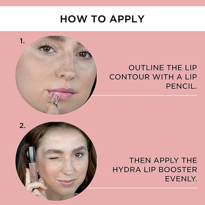 ARTDECO Hydra Lip Booster - Translucent Cryptal Bud - Hydrating Lip Gloss - Boosting Effect - Hint of Color & Beautiful Shine - Non-Sticky Finish - Lip Care - Lip Oil - Makeup - Hyaluron - 0.21 Fl Oz