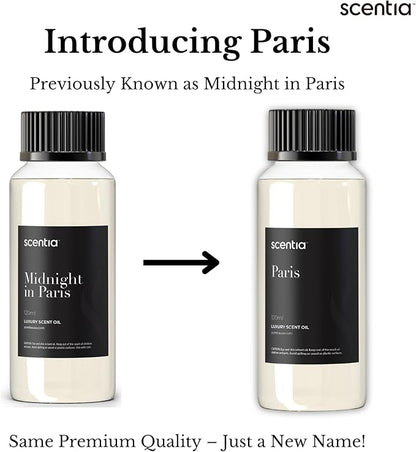 Scentia Hotel Diffuser Oil Inspired by The Hotel Costes Paris Scent - 50 mL 1.69 fl oz - Fragrance Oil Blend Rose, Clove & Sandalwood for Aromatherapy Diffuser & Humidifiers -Paris, Thanksgiving Gift