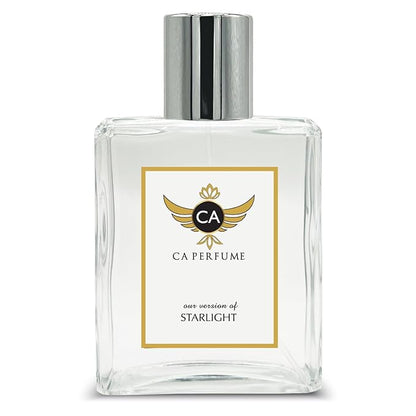 CA Perfume Impression of Starlight for Women and Men Eau De Parfum Amber Spicy Scent Long Lasting Unisex Fragrance Signature Scent for Day and Night Wear 3.4 Fl Oz 100ml