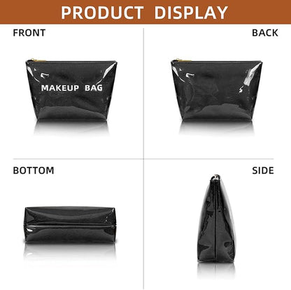 Makeup Bag for Women, Portable Waterproof Cute Cosmetic Bags, Skincare Makeup Case Pouch with Zipper for Daily Use, Travel