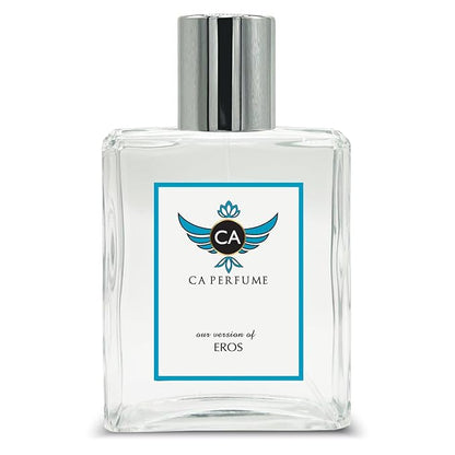 CA Perfume Impression of Eros For Men Replica Fragrance Dupes Eau de Parfum Spray Bottle 3.4 Fl Oz/100ml-X1
