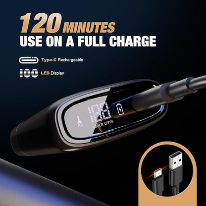 SUPRENT PRO Professional Hair Clipper and Trimmer Set with Foil Shaver, Professional Barber Clippers for Men