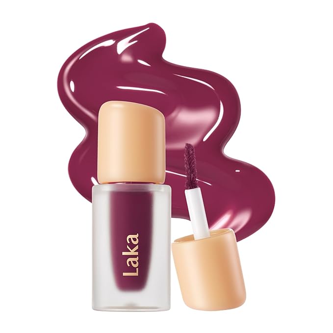 Laka Fruity Glam Lip Tint Mini Duo #130 Fog Berry, #120 Caffeine Rose