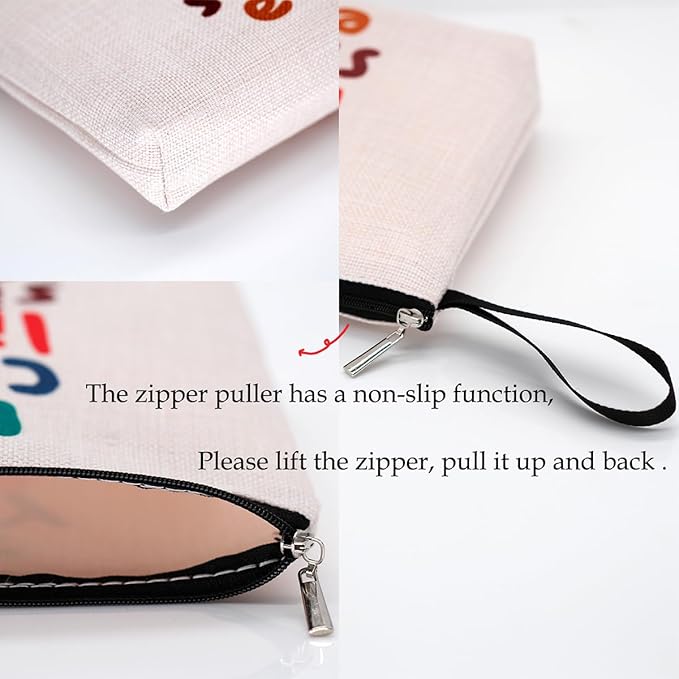 Hanamiya Na Thank You Gifts Makeup Bag Friendship Gifts for Women Female Best Friend Work Sister Coworker Cousin Gifts Friend Birthday Gifts Appreciation Gifts Cosmetic Bag Graduation Gifts