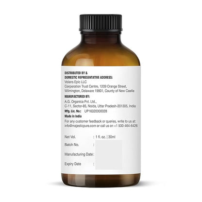 Majestic Pure Lavender Essential Oil with Glass Dropper - 1 Fl Oz - 100% Pure and Natural Lavender Oil - Premium Grade Essential Oils for Diffuser, Aromatherapy, Soap and Candle Making