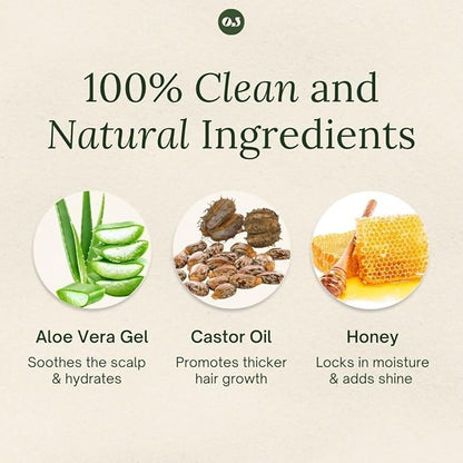 Organic Jaguar All Natural Unscented Conditioner for Hair Care, Sulfate Free Conditioner with Vitamin E, Castor, Argan and Almond Oil, Rosemary and Peppermint Scent, For All Hair, 13.5 fl oz