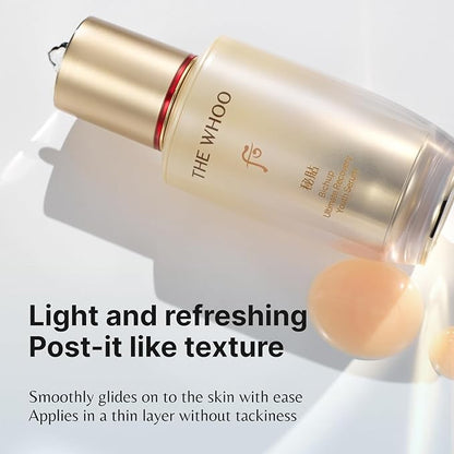 THE WHOO Bichup Ultimate Recovery Youth Serum | Intensive Anti-Aging Luxury Skincare with NAD+ & Ceramide for Wrinkles & Barrier Repair | Day & Night Firming Treatment