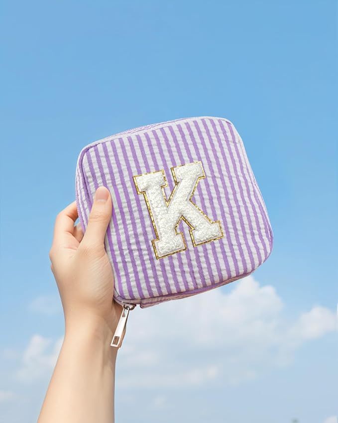 LETGO Gifts for Women, Makeup Bag Make Up Bag Pouch Cosmetics Organizer Bag Cute Makeup Bag Gift for Wife Personalized Best Friend Graduation Gifts for Her Birthday Gifts Gifts Sister Daughter Gifts