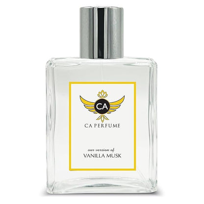 CA Perfume Impression of Vanilla Musk For Women Replica Fragrance Dupes Eau de Parfum Spray Bottle 3.4 Fl Oz/100ml-X1