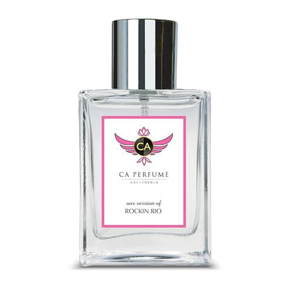 CA Perfume Impression of Rockin Rio for Women Floral Fruity Fragrance Long Lasting Perfumes for Women Eau De Parfum 1.7 Fl Oz 50ml
