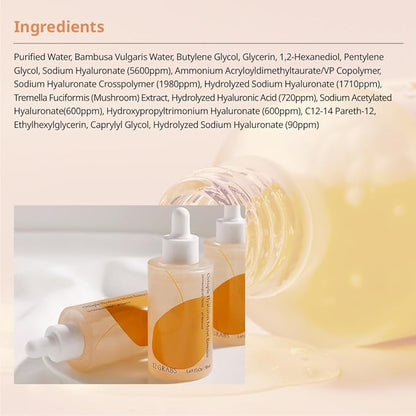 Shift4 Octuple Hyaluron Moist Essence 50ml ㅣ 8 Types of Hyaluronic Acid ㅣ Deep Hydration ㅣ Skin Barrier Support ㅣ Dermatologically Tested ㅣ Soothing Face Serum for Sensitive and Dry Skin