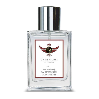 CA Perfume Impression of Sandalwood Dark Intense for Women Amber Woody Fragrance Long Lasting Perfumes for Women Eau De Parfum 1.7 Fl Oz 50ml