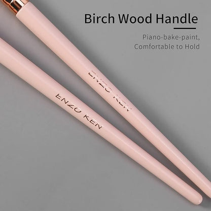 Natural Goat Hair Eyeshadow Brush, Large Smudge Eye Shadow Brush, Shader Eye Shadow Brushes, Single Natural Hair Makeup Brush, Single Eyeshadow Blending Brush.