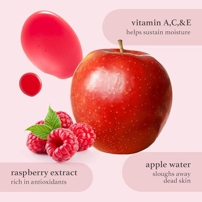 NOONI Korean Lip Oil Set - Appleberry & Applecherry | Long-Lasting, Moisturizing, Plumping, Revitalizing for Dry Lips, Waterproof, No Peel Off, Stocking Stuffers, lip plumper 0.12 FL Oz x 2ea