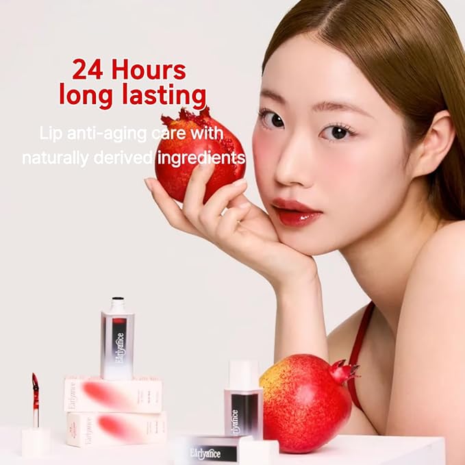 Peel Off Waterproof Lip Tattoo 6g - 24h Long Lasting Korean Lip Stain, Transfer Proof Matte Blush Red with plumping effect (Ballerina PInk)