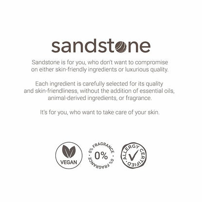 Sandstone Scandinavia Hypoallergenic Waterproof Eyeliner - Fragrance Free Metallic Eye liner - Vegan and Cruelty Free Eye Pencil - Eyeliner Pencil for Sensitive Eyes (Black)