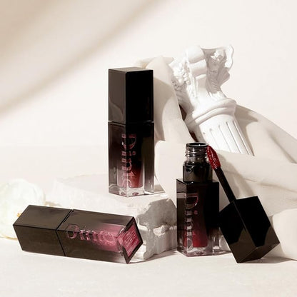 DINTO Blur-Glowy Lip Tint - Glossy Finish, Hydrating, Long Lasting, Lightweight Texture, Non-Sticky, Vegan & Cruelty-Free, K beauty (217 Pax Romana, 0.11 fl.oz) (30 colors)