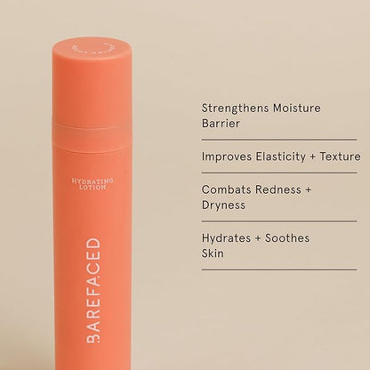 Barefaced Bright Skin Routine - Toning Pads, Brightening Serum, Liquid Gold, & Hydrating Lotion for Smoother, Brighter Skin