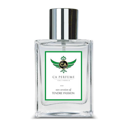 CA Perfume Impression of Tendre Passion for Women Floral Fragrance Long Lasting Perfumes for Women Eau De Parfum 1.7 Fl Oz 50ml