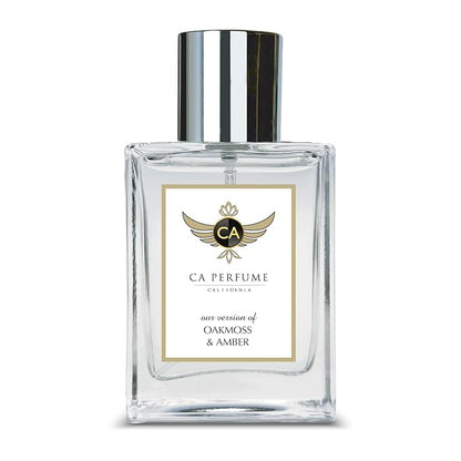 CA Perfume Impression of Oakmoss & Amber for Women and Men Long Lasting Unisex Fragrance Eau De Parfum 1.7 Fl Oz 50ml