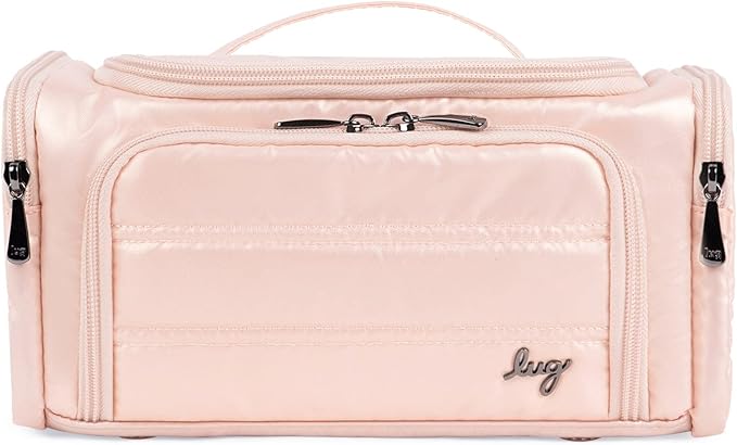 Lug Trolley Medium Cosmetic Case, RED