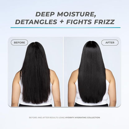 XMONDO Hair Hydrify Hydrating Leave-in Conditioning Mist | MoistureBind Technology Restores Hydration & Eliminates Frizz, Plant Based Extracts Revitalize Damaged Hair, Vegan Formula, 6.7 Fl Oz 1-Pack