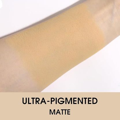 UCANBE Nude Single Eyeshadow Palette, Highly Pigmented Matte Naked Eye Shadow Powder, Professional Long-Lasting Waterproof Makeup Palette